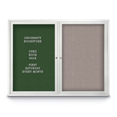 United Visual Products Corkboard, 36"x36", Deep Burgundy/Satin UV403PLUS-SATIN-DBURGU